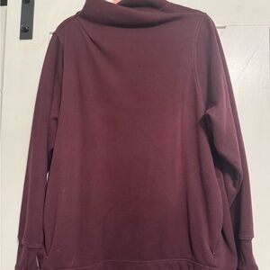 Athleta Cozy Karma Twist Neck Sweatshirt